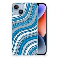 Apple iPhone 14 TPU bumper Waves Blue