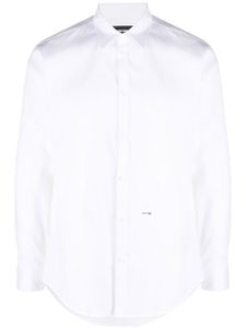 DSQUARED2 chemise en coton à logo - Blanc