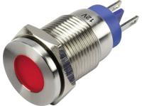 TRU COMPONENTS GQ16F-D/J/R/12V/N LED-signaallamp Rood 12 V/DC
