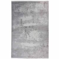 Viscose Vloerkleed - Retro - Trasor - Grijs-160 x 230 cm