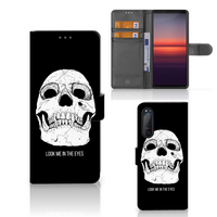 Telefoonhoesje met Naam Sony Xperia 5II Skull Eyes