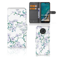 Nokia G50 Uniek Hoesje Blossom White - thumbnail