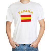 Spaanse vlag t-shirts 2XL  - - thumbnail