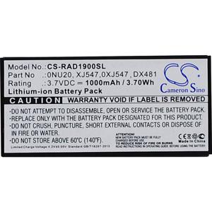 CS Cameron Sino Accu voor Raid-Controller 3.7 V 1000 mAh Vervangt originele accu 0FR463, 0NU209, 0U8735, 0UF302, 0XJ547, 312-0448, 405-10780, CNXVV, DX481,