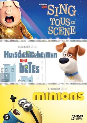 Sing - Huisdiergeheimen - Minions Box - DVD (5053083166939)