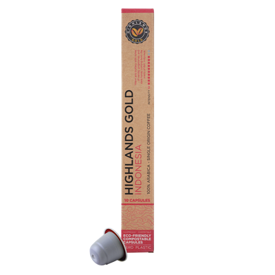 Highlands Gold - nespresso compatible - Indonesia (Organic) Highlands Gold - nespresso compatible - Indonesia (Organic)
