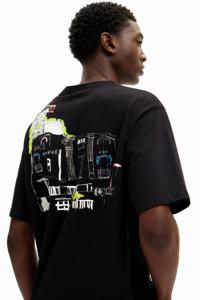 Illustratie T-shirt - BLACK - XL