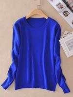 Knitted Long Sleeve Casual Sweaters