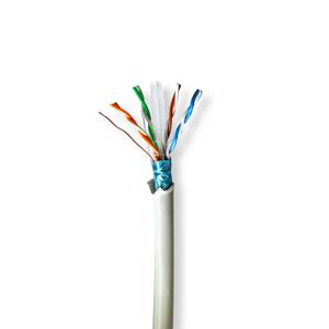 Nedis CCBG8526GY305S netwerkkabel Grijs 305 m Cat6 F/UTP (FTP)