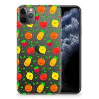 Apple iPhone 11 Pro Max Siliconen Case Fruits