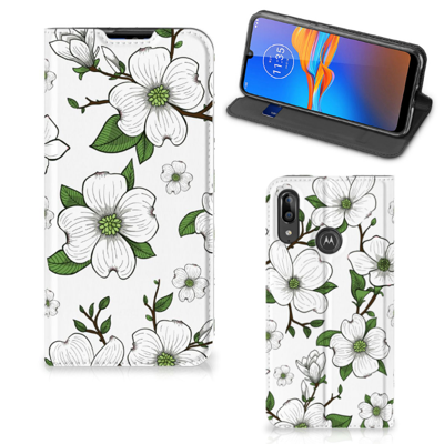 Motorola Moto E6 Plus Smart Cover Dogwood Flowers