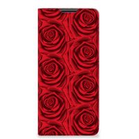 Motorola Edge 30 Pro Smart Cover Red Roses