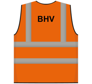 RWS veiligheidsvest BHV oranje - RWS veiligheidsvest BHV oranje