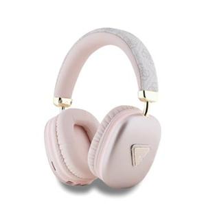 Guess 4G Driehoek Logo Bluetooth Hoofdtelefoon - Roze