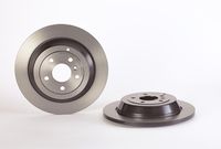 Remschijf COATED DISC LINE BREMBO, Remschijftype: Massief, u.a. für Mercedes-Benz