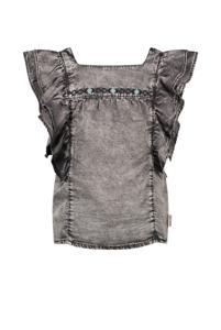 B.Nosy Meisjes blouse - Power denim