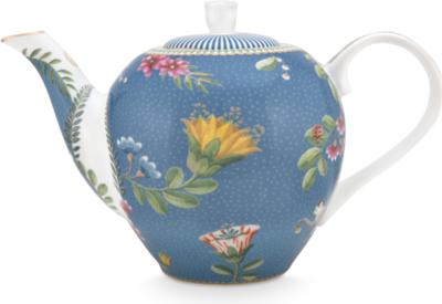 Pip Studio La Majorelle 750 ml theepot (Kleur: blauw)