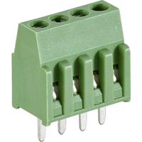 TE Connectivity 282834-6 Klemschroefblok 1.4 mm² Aantal polen 6 Groen 1 stuk(s)