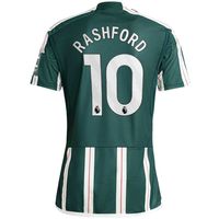 adidas Manchester United Rashford 10 Uitshirt 2023-2024 Kids - thumbnail