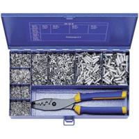 Klauke SK32B adereindhulzen assortiment 0,50 mm² 16 mm² metaal 4900 st.