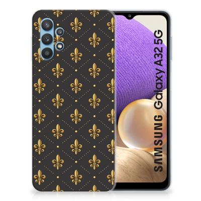 Samsung Galaxy A32 5G TPU bumper Franse Lelie Samsung Galaxy A32 5G TPU bumper Franse Lelie