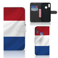 Honor 10 Lite Bookstyle Case Nederlandse Vlag