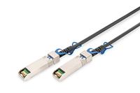 DIGITUS Universele DAC kabel - SFP28-25 Gbit/s - IPF vormfactor - compatibel met SFF-8432 - Twinax netwerkkabel - Direct Attach Cable - Direct Attach Copper - AWG30 - hot-pluggable - 2m - zwart