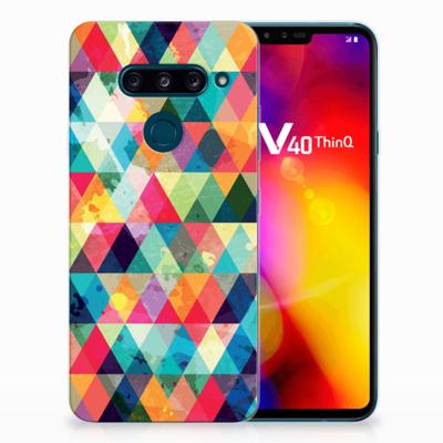 LG V40 Thinq TPU bumper Geruit