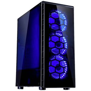 Inter-Tech CXC2 Tower PC-behuizing Zwart