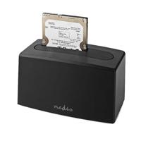 Nedis HDDUSB3210BK Oplaadstation USB 3.2 Gen 1 (3.1 Gen 1) Type-A Zwart
