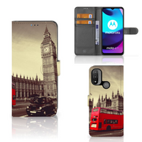 Motorola Moto E20 | E30 | E40 Flip Cover Londen