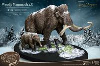 Historic Creatures The Wonder Wild Series Statue The Woolly Mammoth 2.0 22 cm - thumbnail