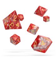 Oakie Doakie Dice RPG Set Gemidice - Red Sky (7) - thumbnail