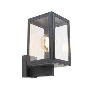 QAZQA Smart buitenwandlamp grijs incl. Smart G95 - Sutton Up