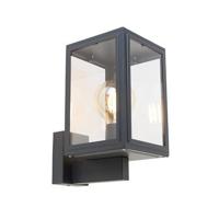 QAZQA Smart buitenwandlamp grijs incl. Smart G95 - Sutton Up - thumbnail