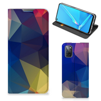 OPPO A52 | A72 Stand Case Polygon Dark - thumbnail