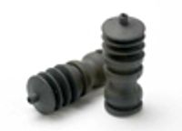 Boots, pushrod (2) (rubber, for steering rods)