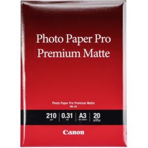 Canon PM-101 Pro Premium mat A 3. 20 Vel. 210 g - [8657B006]