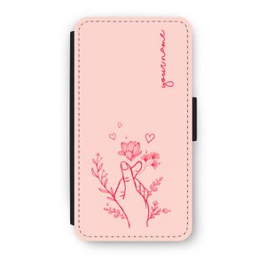 Giving Flowers: iPhone XS Flip Hoesje