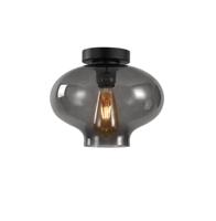 Artdelight Plafondlamp Toronto met smoke glas PL TORONTO GR - thumbnail