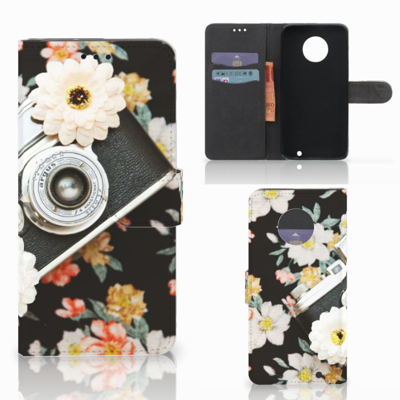Motorola Moto G6 Plus Telefoonhoesje met foto Vintage Camera Motorola Moto G6 Plus Telefoonhoesje met foto Vintage Camera