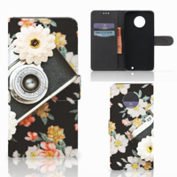 Motorola Moto G6 Plus Telefoonhoesje met foto Vintage Camera