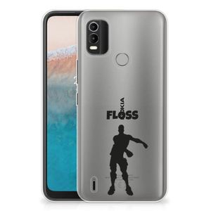 Nokia C21 Plus Telefoonhoesje met Naam Floss