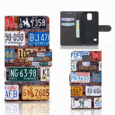 Samsung Galaxy S5 | S5 Neo Telefoonhoesje met foto Kentekenplaten