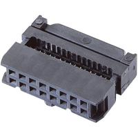 TRU COMPONENTS TC-2521016 Pinconnector Met trekonlasting Rastermaat: 2.54 mm Totaal aantal polen: 26 Aantal rijen: 2 100 stuk(s) - thumbnail