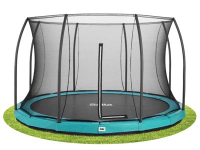 Salta comfort edition ground trampoline rond - ø366cm (Kleur rand: groen)