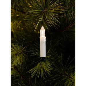 Konstsmide 2038-010 Kerstboomverlichting Binnen werkt op het lichtnet Aantal lampen 25 LED Warmwit Verlichte lengte: 9.6 m