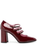 Carel Paris escarpins Keel 85 mm en cuir - Rouge