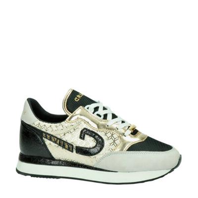 Cruyff Park Runner sneakers slangenprint wit/goud Cruyff Park Runner sneakers slangenprint wit/goud