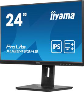 iiyama ProLite XUB2493HS-B6 computer monitor 60,5 cm (23.8") 1920 x 1080 Pixels Full HD LED Zwart